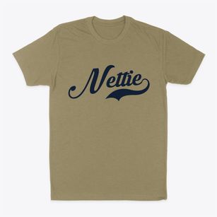 Nettie West Virginia Vintage Team Classic Dad T-Shirt