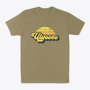 Ulysses Kansas Sublime Sunset Classic Dad T-Shirt