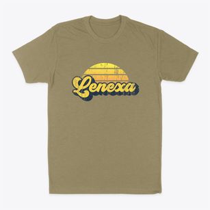 Lenexa Kansas Sublime Sunset Classic Dad T-Shirt