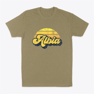 Albia Iowa Sublime Sunset Classic Dad T-Shirt