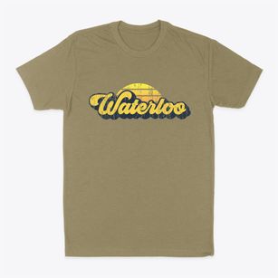 Waterloo Wisconsin Sublime Sunset Classic Dad T-Shirt