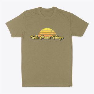 Wild Peach Village Texas Sublime Sunset Classic Dad T-Shirt