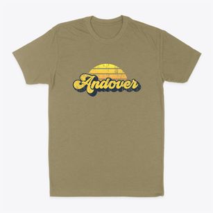 Andover Massachusetts Sublime Sunset Classic Dad T-Shirt