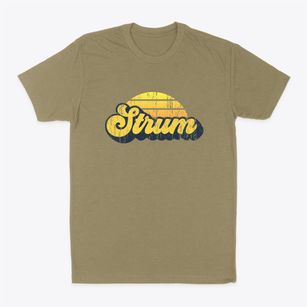 Strum Wisconsin Sublime Sunset Classic Dad T-Shirt