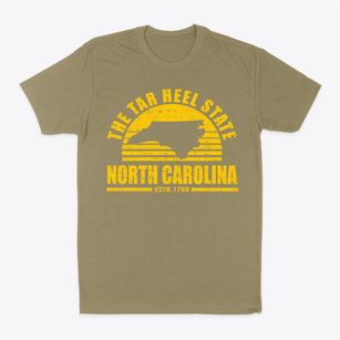  North Carolina Sunset Classic Dad T-Shirt