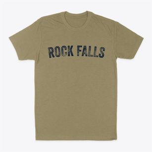 Rock Falls Illinois Timeless Retro Classic Dad T-Shirt