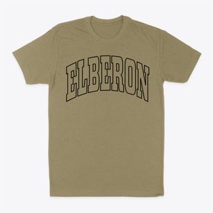 Elberon Iowa Trendy Block Classic Dad T-Shirt