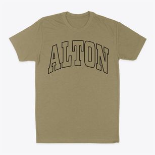 Alton Indiana Trendy Block Classic Dad T-Shirt