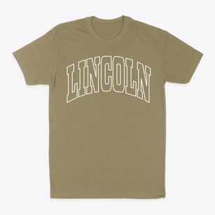 Lincoln Alabama Trendy Block Classic Dad T-Shirt