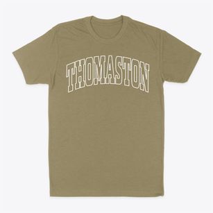Thomaston New York Trendy Block Classic Dad T-Shirt