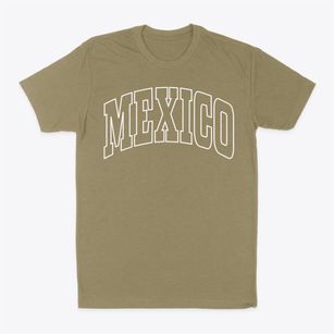 Mexico Missouri Trendy Block Classic Dad T-Shirt