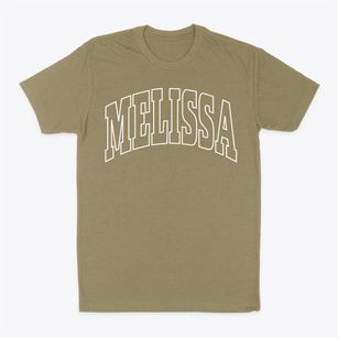 Melissa Texas Trendy Block Classic Dad T-Shirt