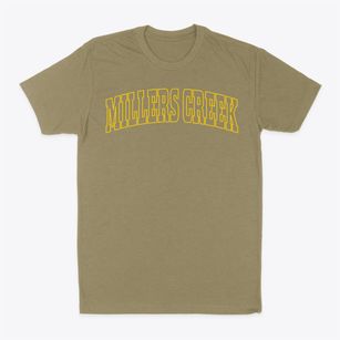 Millers Creek North Carolina Trendy Block Classic Dad T-Shirt