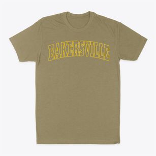 Bakersville North Carolina Trendy Block Classic Dad T-Shirt