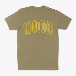Montour Iowa Trendy Block Classic Dad T-Shirt