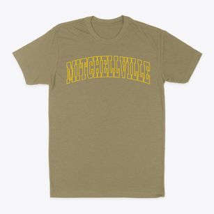 Mitchellville Tennessee Trendy Block Classic Dad T-Shirt