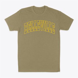 Belleville New York Trendy Block Classic Dad T-Shirt