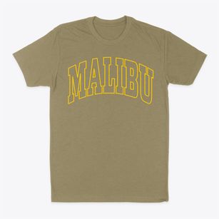 Malibu California Trendy Block Classic Dad T-Shirt