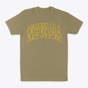 Nevada Missouri Trendy Block Classic Dad T-Shirt