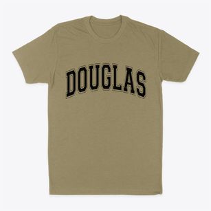 Douglas Michigan Varsity Classic Dad T-Shirt