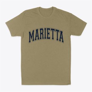 Marietta Ohio Varsity Classic Dad T-Shirt