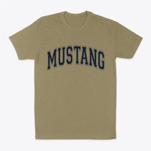 Mustang Texas Varsity Classic Dad T-Shirt