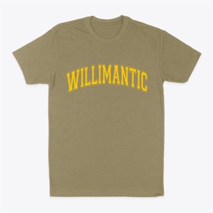 Willimantic Maine Varsity Classic Dad T-Shirt