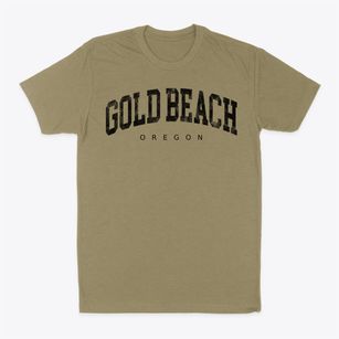 Gold Beach Oregon Urban Vibe Classic Dad T-Shirt
