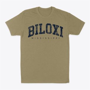Biloxi Mississippi Urban Vibe Classic Dad T-Shirt