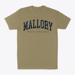 Mallory West Virginia Urban Vibe Classic Dad T-Shirt