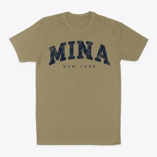 Mina New York Urban Vibe Classic Dad T-Shirt