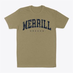 Merrill Oregon Urban Vibe Classic Dad T-Shirt