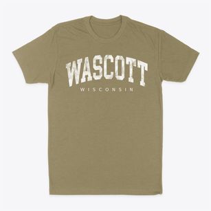 Wascott Wisconsin Urban Vibe Classic Dad T-Shirt