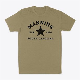 Manning South Carolina Star Classic Dad T-Shirt