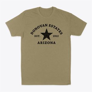 Donovan Estates Arizona Star Classic Dad T-Shirt