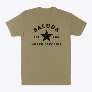 Saluda North Carolina Star Classic Dad T-Shirt