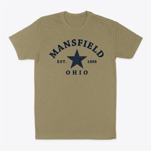 Mansfield Ohio Star Classic Dad T-Shirt