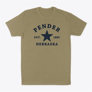 Pender Nebraska Star Classic Dad T-Shirt