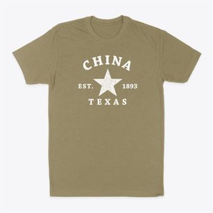 China Texas Star Classic Dad T-Shirt