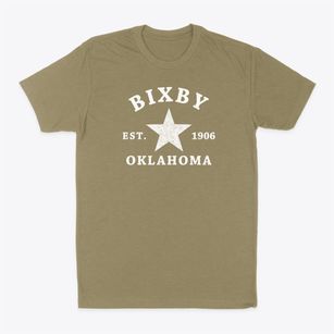 Bixby Oklahoma Star Classic Dad T-Shirt