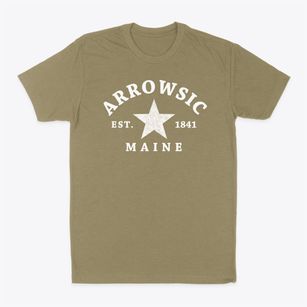 Arrowsic Maine Star Classic Dad T-Shirt
