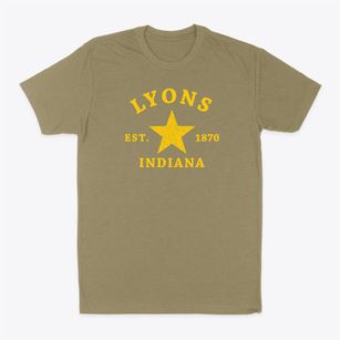 Lyons Indiana Star Classic Dad T-Shirt