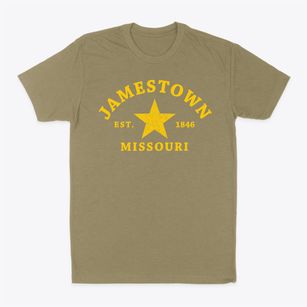 Jamestown Missouri Star Classic Dad T-Shirt