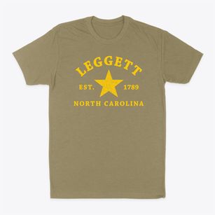 Leggett North Carolina Star Classic Dad T-Shirt