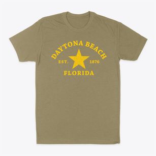Daytona Beach Florida Star Classic Dad T-Shirt