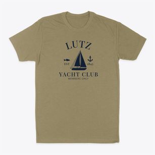 Lutz Florida Yacht Club Classic Dad T-Shirt