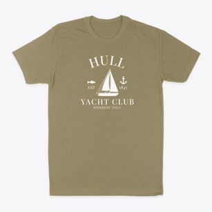 Hull Texas Yacht Club Classic Dad T-Shirt