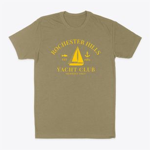 Rochester Hills Michigan Yacht Club Classic Dad T-Shirt