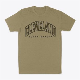 Cleveland North Dakota Inline Classic Dad T-Shirt