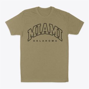 Miami Oklahoma Inline Classic Dad T-Shirt